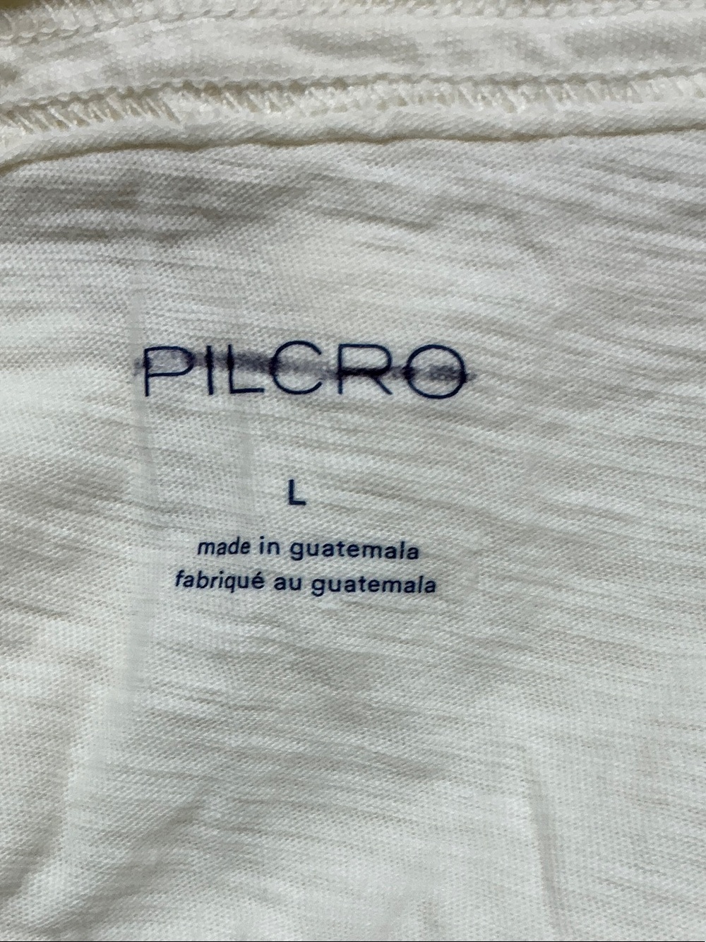 Pilcro Cream Crop Tee - Picture 3 of 6